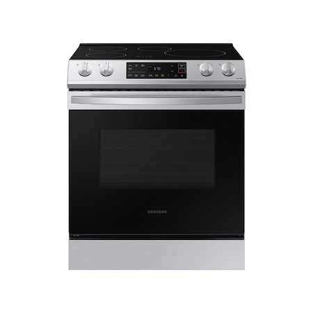 Samsung 6.3 cu. ft. 30-Inch Induction Slide-In Range Oven NE63B8211SS
